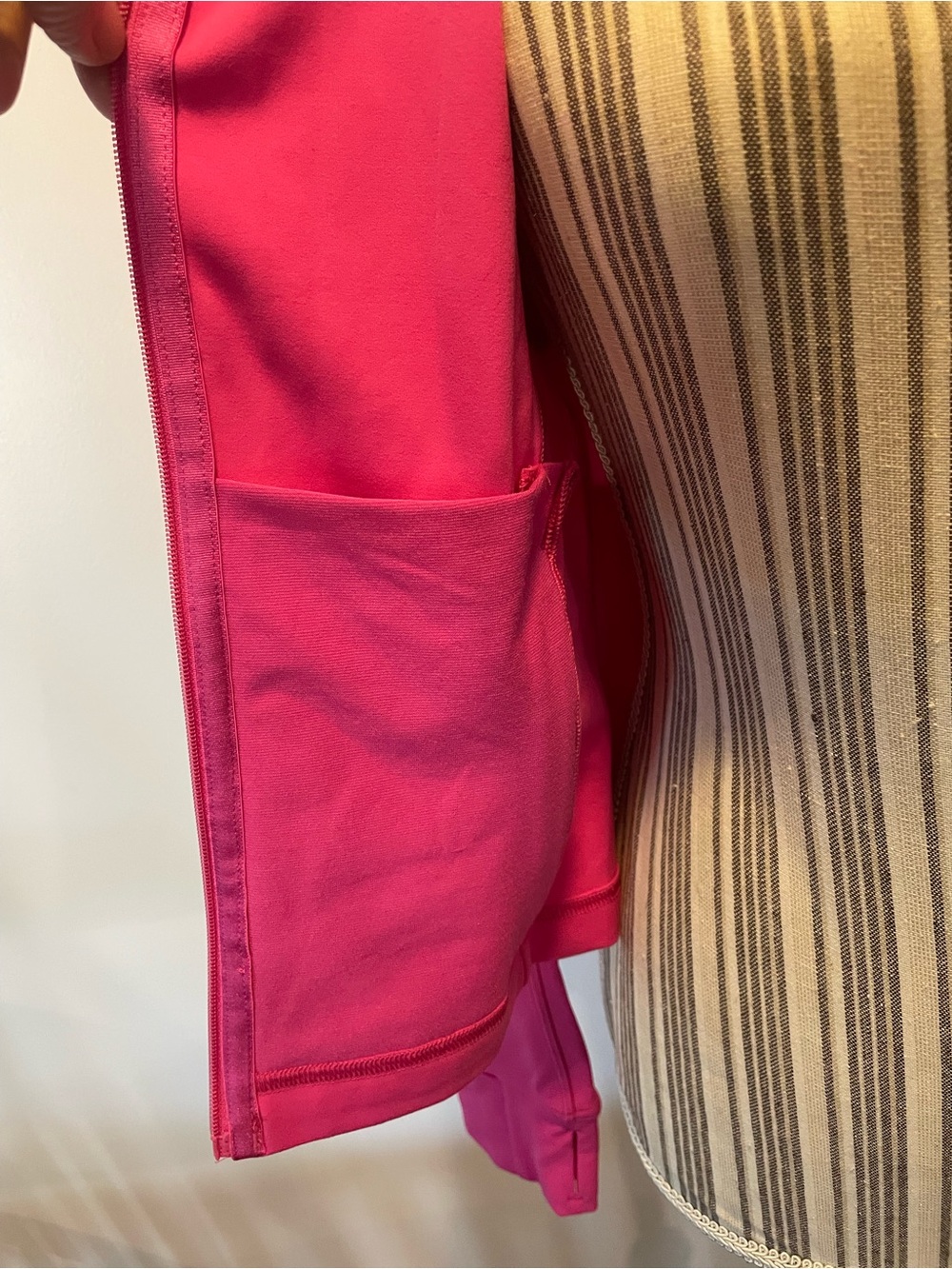 Lululemon Pink Full Zip Jacket - Picture 3 of 9